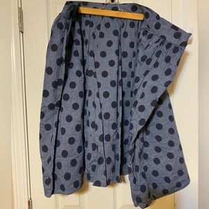 Adorable polka dot skirt!